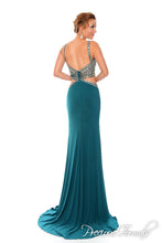 Load image into Gallery viewer, Precious Formals Overskirt Prom Dress L53003 Teal