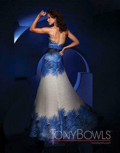 Tony Bowls Evenings Prom Dress TBE11122 Grey Multi