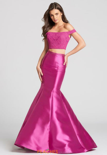 Ellie Wilde Grad Prom Dress EW118037 Magenta