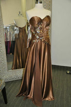 Load image into Gallery viewer, Tony Bowls Grad Prom Dress 111L50 Brown