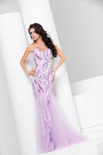 Load image into Gallery viewer, Tony Bowls Le Gala Sequin Prom Dress 115527 Lavender