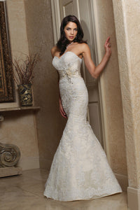 Da Vinci Bridal Wedding Dress 50161