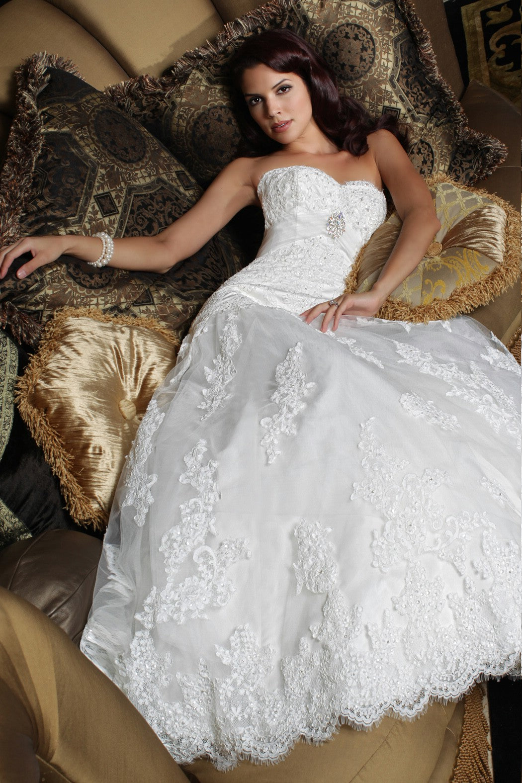 Da Vinci Bridal Wedding Dress 50184