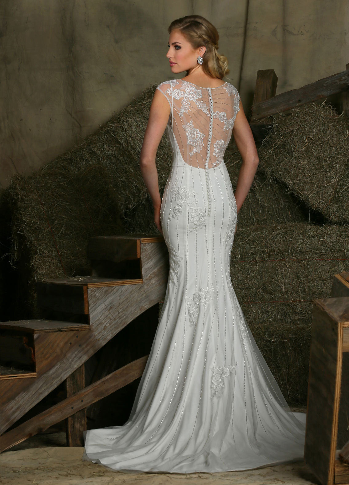 Da Vinci Bridal Wedding Dress 50324