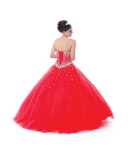 Load image into Gallery viewer, Bonny Bloom AB Rhinestone Tulle Ballgown Quinceañera 5421