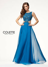Load image into Gallery viewer, Colette Grad Prom Dress CL18277 Peacock