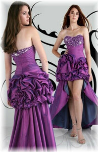 Xcite High Low Prom Dress 30253 Violet