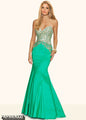 Morilee Mermaid Prom Dress 98047 Green