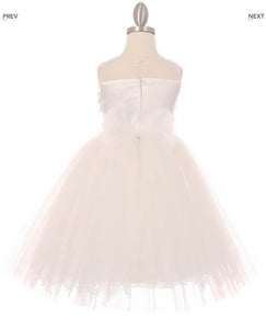 Lace Flowergirl Dress - Ivory