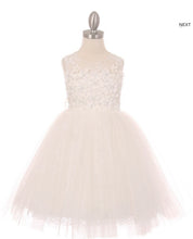 Load image into Gallery viewer, Lace Flowergirl Dress - Ivory