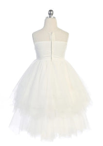 Floral Ruffle Flowergirl Dress