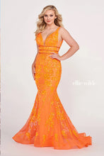 Load image into Gallery viewer, Ellie Wilde Sequin Gown EW34041
