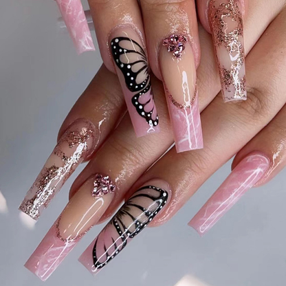 Butterfly Dreams Press On Nail Set