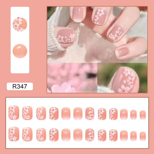 Cherry Blossom Press On Nail Set