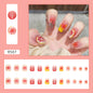 Orange Slice Press On Nail Set