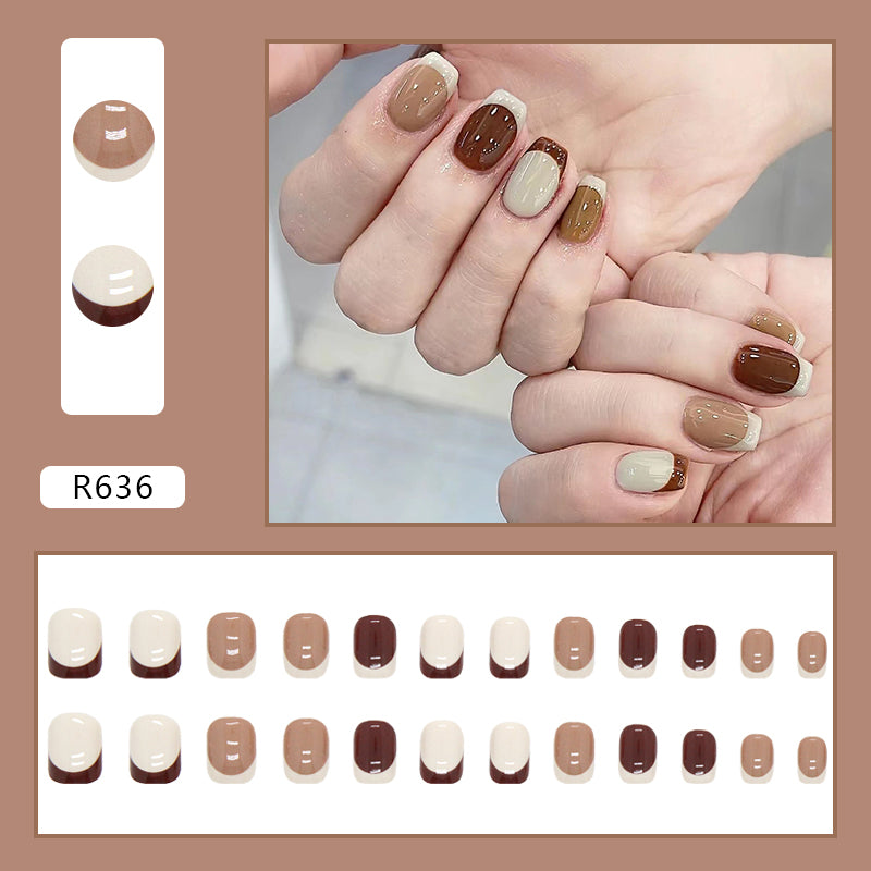 Hot Cocoa Press On Nail Set