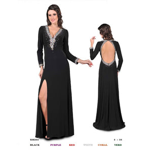 Romance Couture Long Sleeve Gown RM264