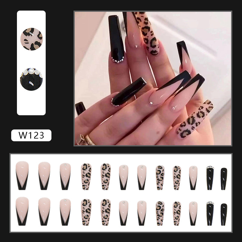 Wild Leopard Press On Nail Set