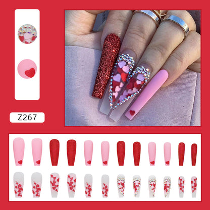 Be Mine Press On Nail Set