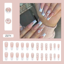 Load image into Gallery viewer, Here Comes The Bride Press On Nail Set