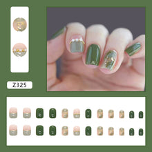 Load image into Gallery viewer, Olive Press On Nail Set