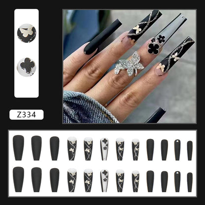 Black Beauty Press On Nail Set