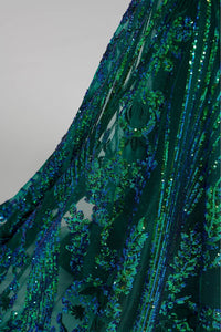 Ellie Wilde Sequin Mermaid Gown EW120028