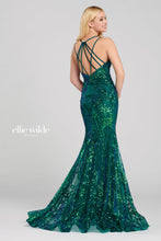 Load image into Gallery viewer, Ellie Wilde Sequin Mermaid Gown EW120028