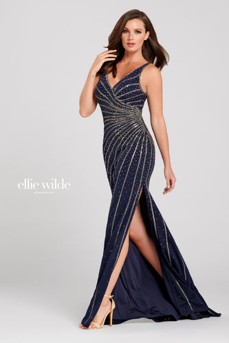 Ellie Wilde Rhinestone Evening Gown EW120098