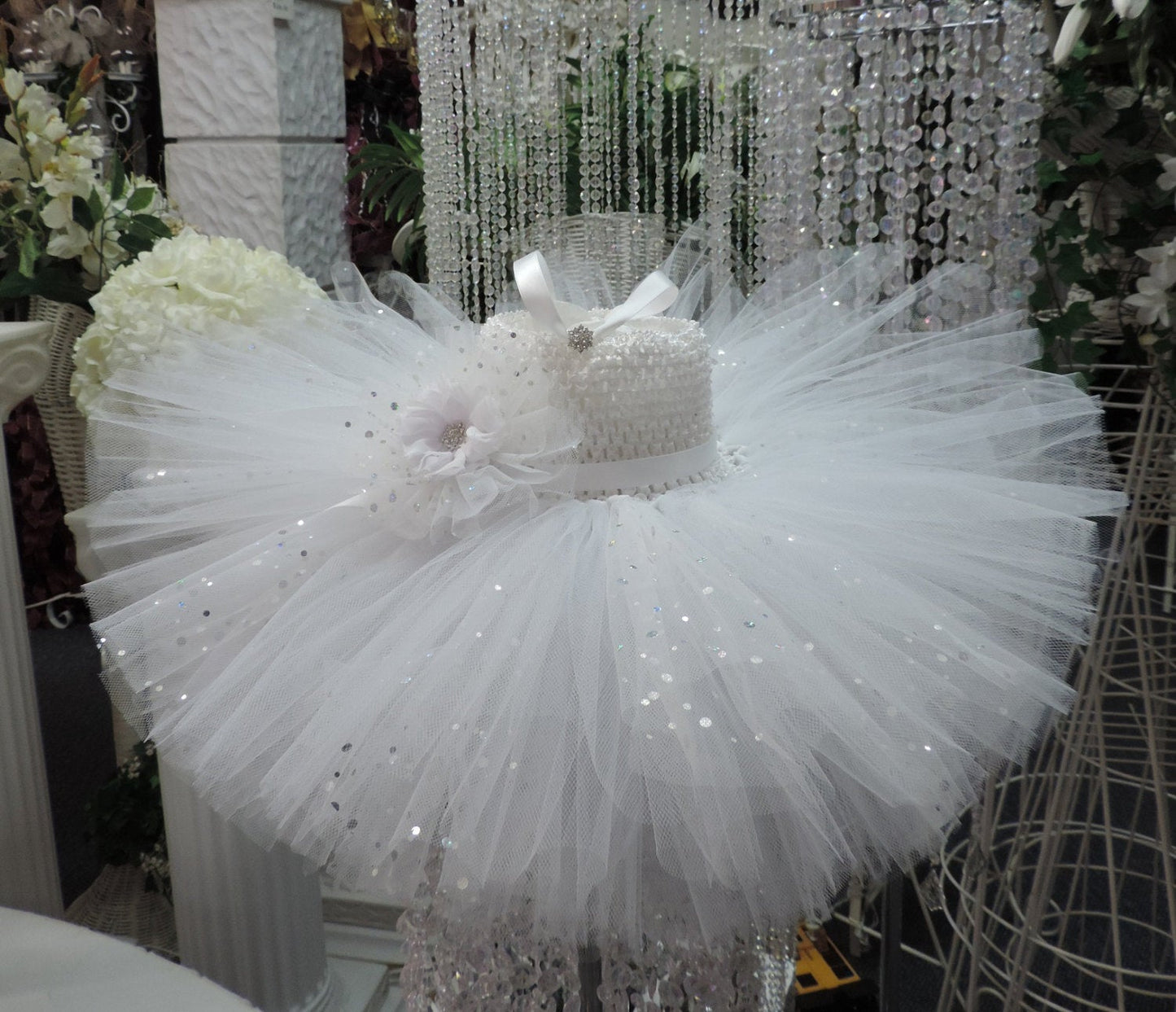 Sequin/Sparkle Baby Tutu Dress - Custom made in any color!!